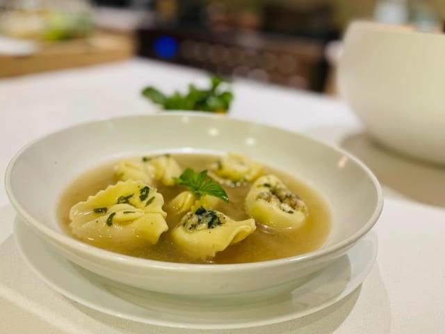 Cup Tort Soup.