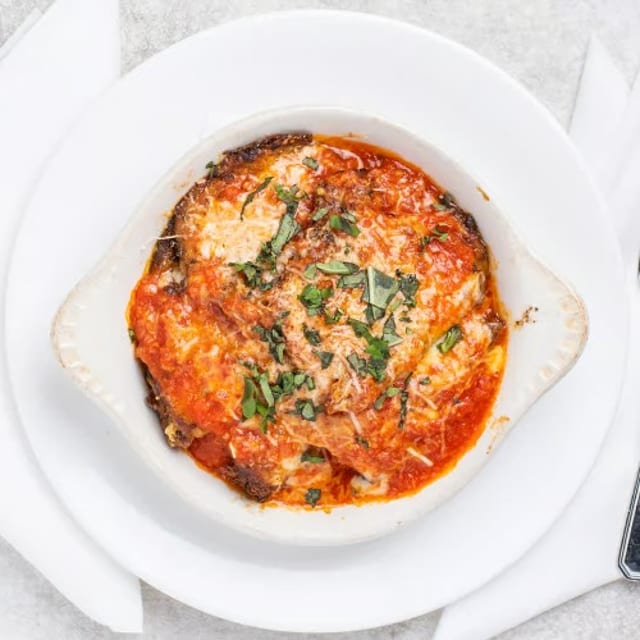 Eggplant Parm.
