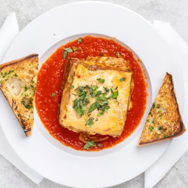Lasagna Bolognese.